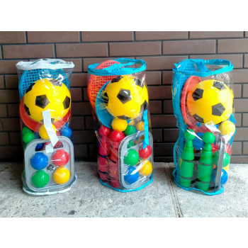 Zestaw wakacyjny gry sportowe 5 w 1